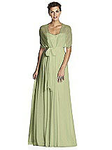 Alt View 3 Thumbnail - Olive Green After Six Bridesmaid Dress 6768