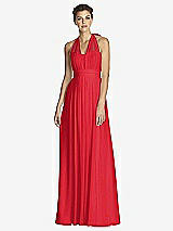 Front View Thumbnail - Parisian Red After Six Bridesmaid Dress 6768