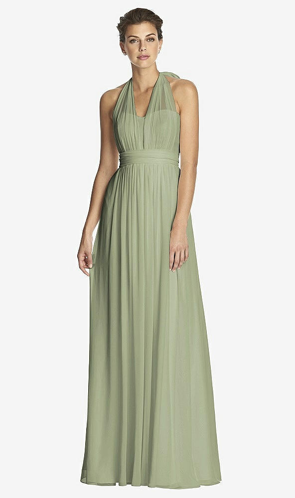 Front View - Sage After Six Bridesmaid Dress 6768