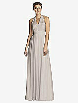 Front View Thumbnail - Taupe After Six Bridesmaid Dress 6768