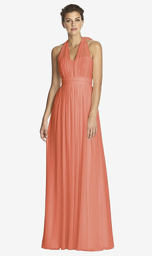 Front View - Terracotta Copper After Six Bridesmaid Dress 6768