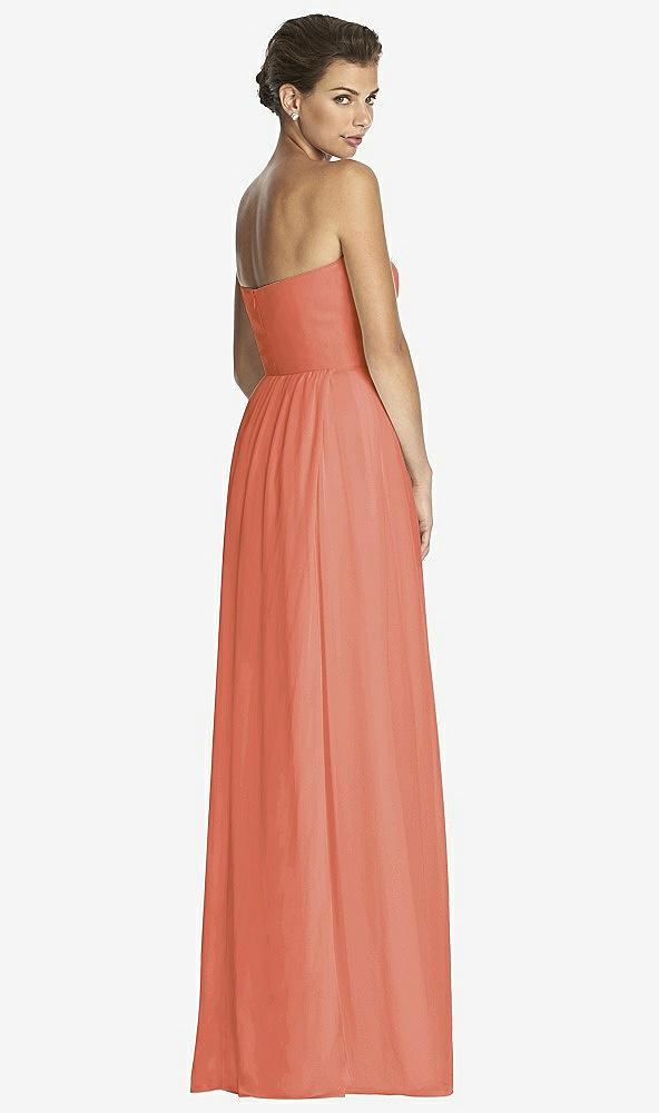 Back View - Terracotta Copper After Six Bridesmaid Dress 6768