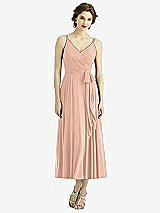 Front View Thumbnail - Pale Peach After Six Bridesmaid style 1503