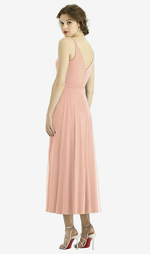 Back View - Pale Peach After Six Bridesmaid style 1503
