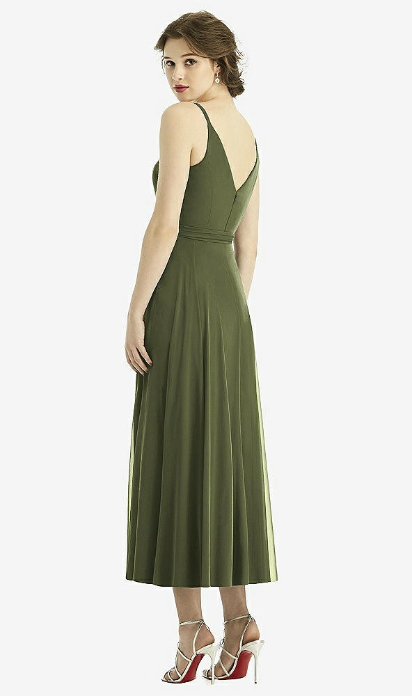 Back View - Olive Green After Six Bridesmaid style 1503