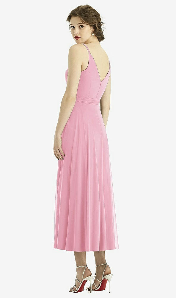 Back View - Peony Pink After Six Bridesmaid style 1503