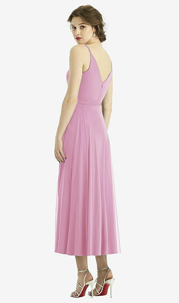 Back View - Powder Pink After Six Bridesmaid style 1503