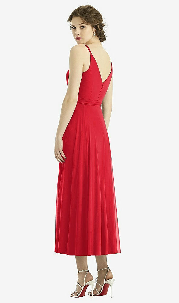 Back View - Parisian Red After Six Bridesmaid style 1503
