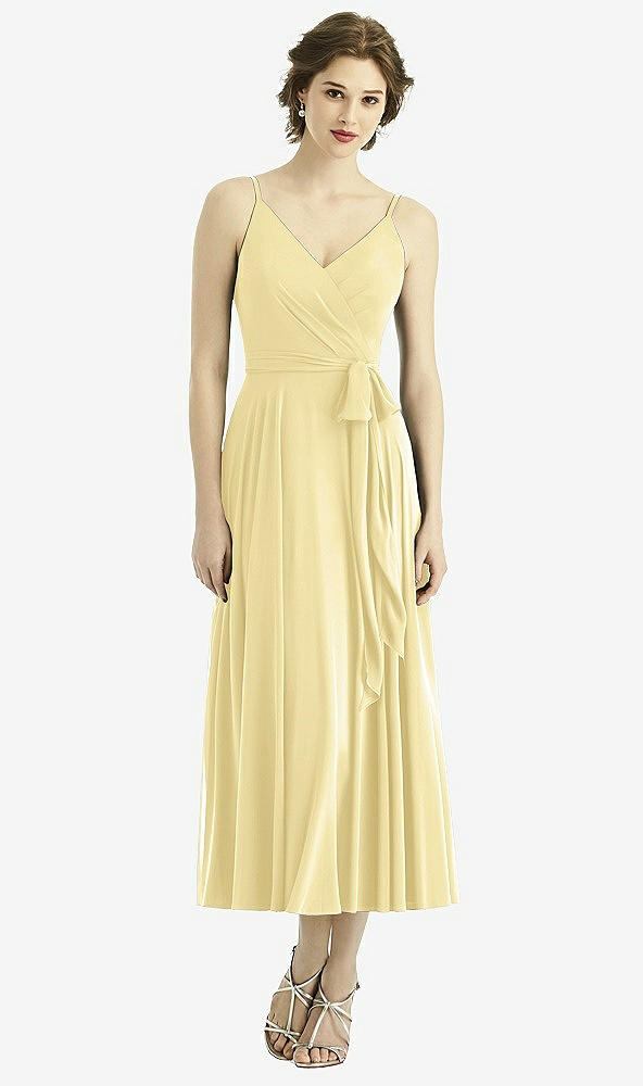 Front View - Pale Yellow After Six Bridesmaid style 1503