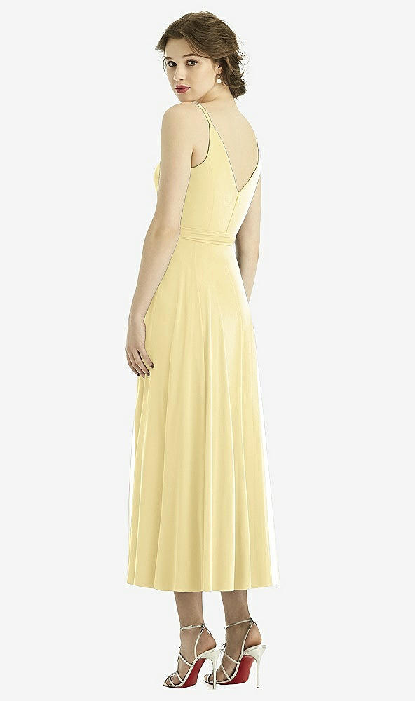 Back View - Pale Yellow After Six Bridesmaid style 1503