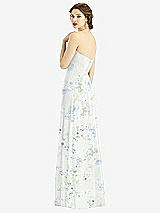 Rear View Thumbnail - Bleu Garden Strapless Sweetheart Gown with Optional Straps