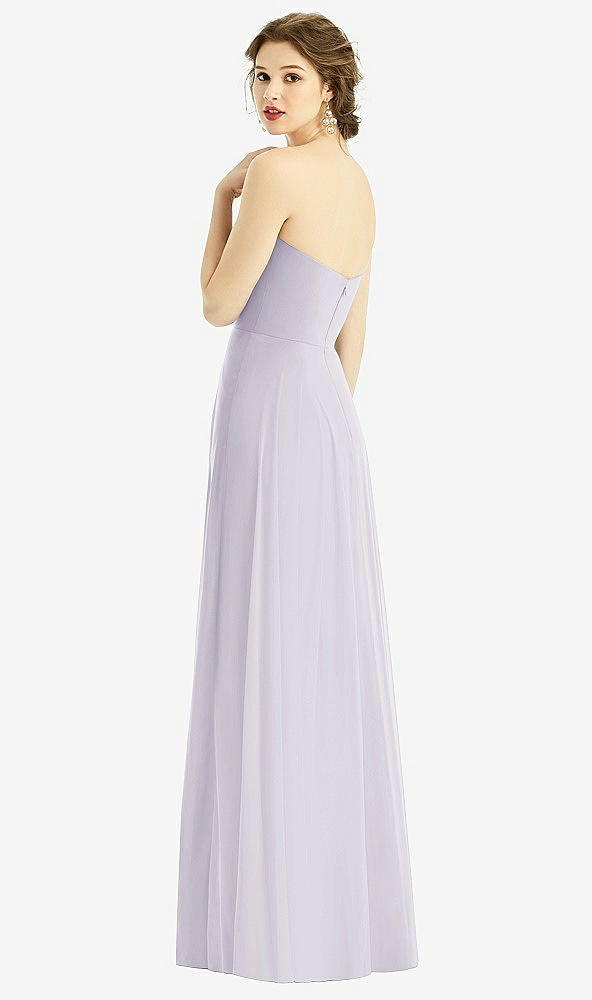 Back View - Moondance Strapless Sweetheart Gown with Optional Straps