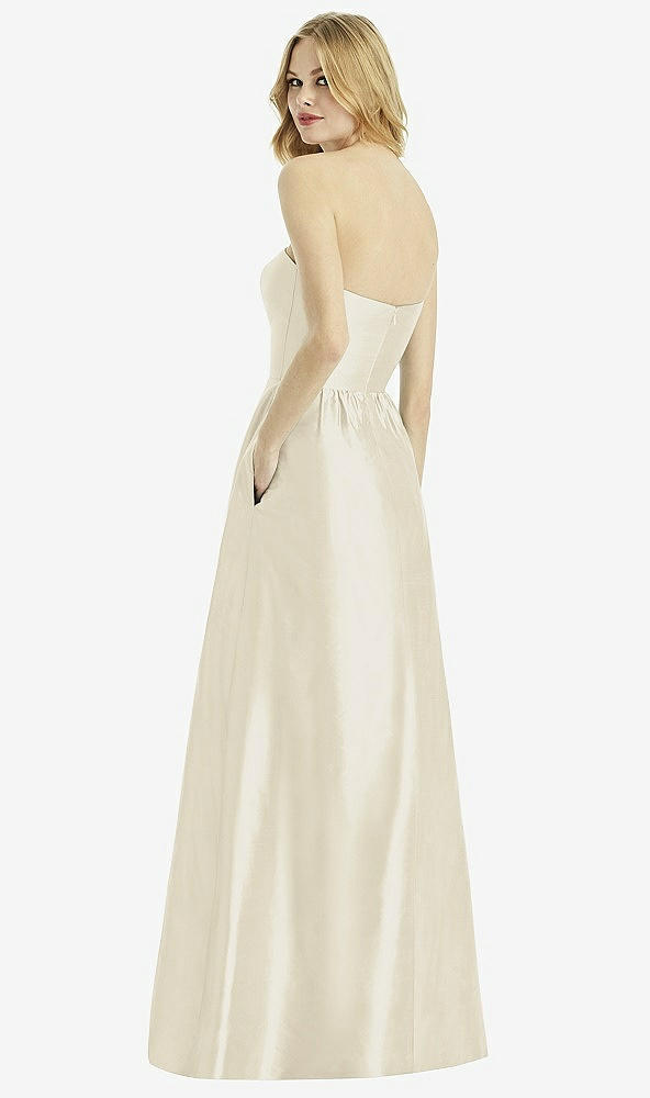 Back View - Champagne After Six Bridesmaid Dress 6772