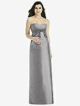 Front View Thumbnail - Quarry Alfred Sung Maternity Bridesmaid Dress Style M436