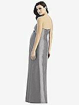 Rear View Thumbnail - Quarry Alfred Sung Maternity Bridesmaid Dress Style M436