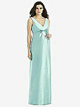 Front View Thumbnail - Seaside Alfred Sung Maternity Bridesmaid Dress Style M437