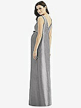 Rear View Thumbnail - Quarry Alfred Sung Maternity Bridesmaid Dress Style M437