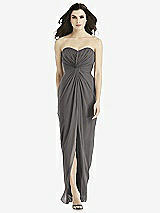 Front View Thumbnail - Caviar Gray Studio Design Bridesmaid Dress 4523