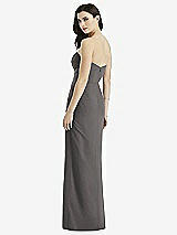 Rear View Thumbnail - Caviar Gray Studio Design Bridesmaid Dress 4523