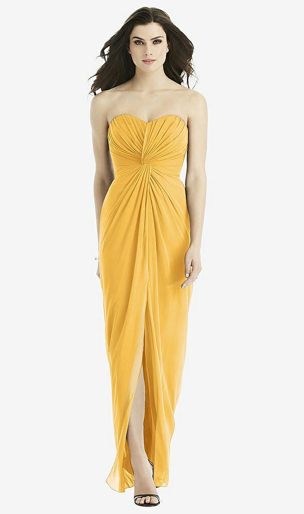 Front View - NYC Yellow Studio Design Bridesmaid Dress 4523