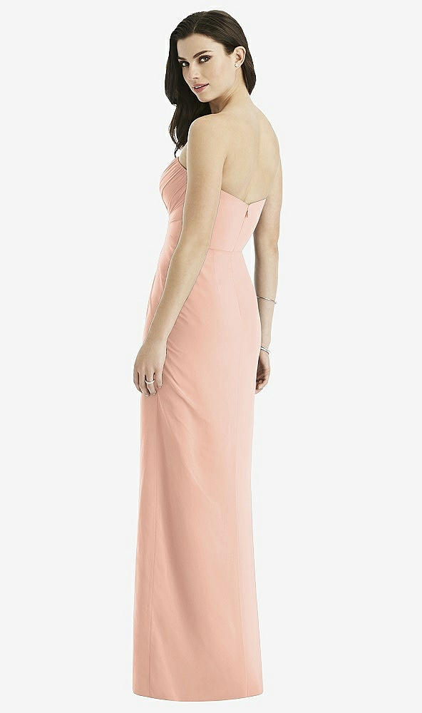 Back View - Pale Peach Studio Design Bridesmaid Dress 4523