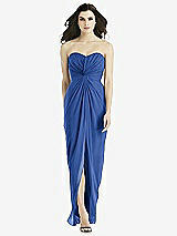 Front View Thumbnail - Classic Blue Studio Design Bridesmaid Dress 4523