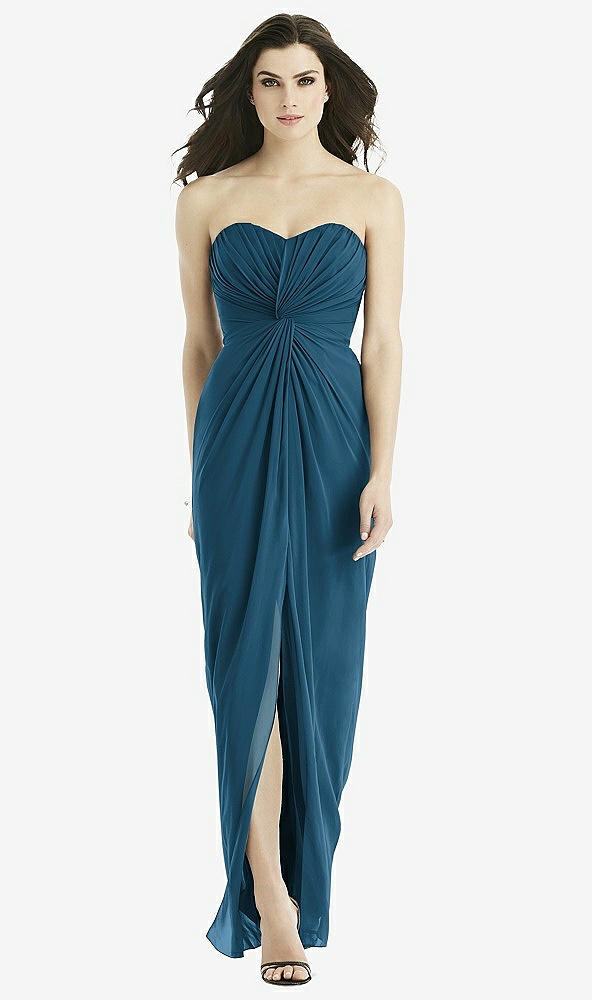 Front View - Atlantic Blue Studio Design Bridesmaid Dress 4523