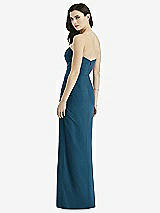 Rear View Thumbnail - Atlantic Blue Studio Design Bridesmaid Dress 4523