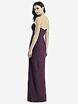 Rear View Thumbnail - Aubergine Studio Design Bridesmaid Dress 4523