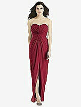 Front View Thumbnail - Burgundy Studio Design Bridesmaid Dress 4523