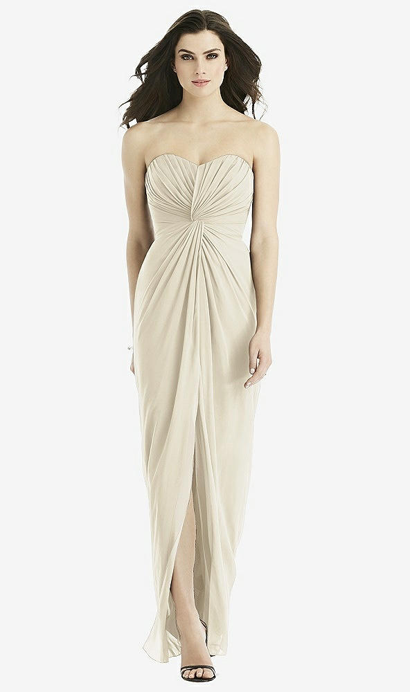 Front View - Champagne Studio Design Bridesmaid Dress 4523