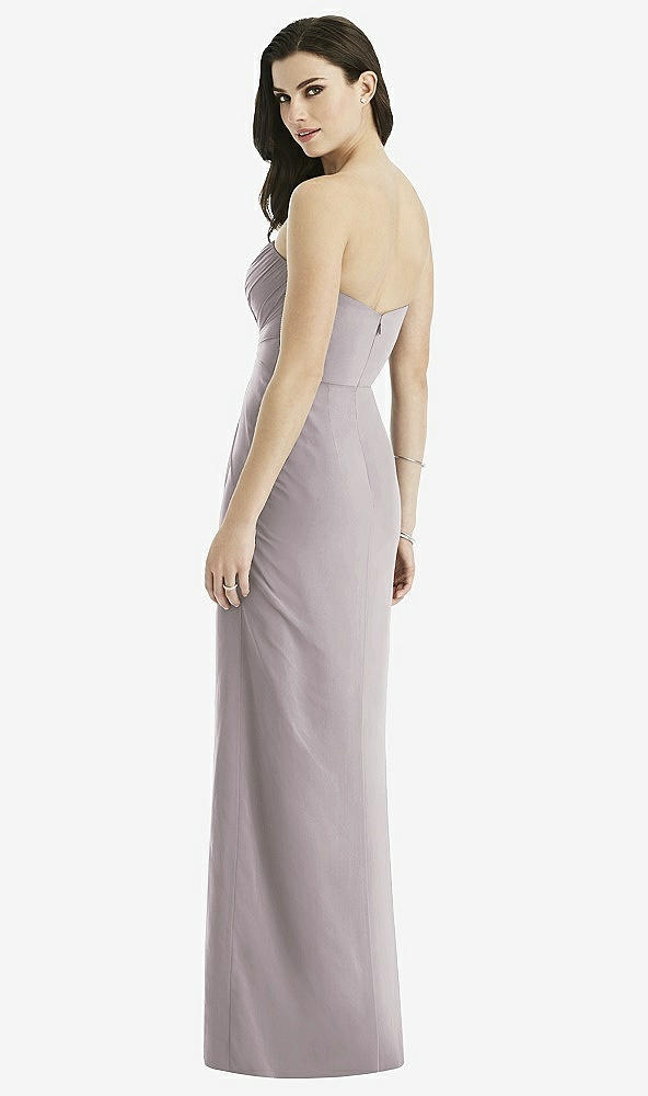 Back View - Cashmere Gray Studio Design Bridesmaid Dress 4523