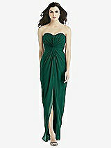 Front View Thumbnail - Hunter Green Studio Design Bridesmaid Dress 4523
