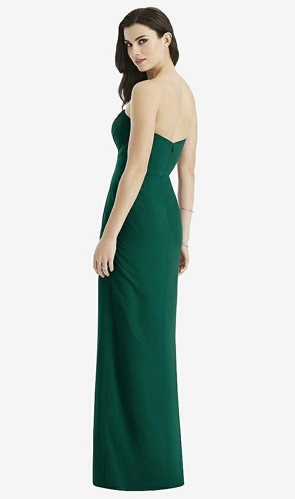 Back View - Hunter Green Studio Design Bridesmaid Dress 4523