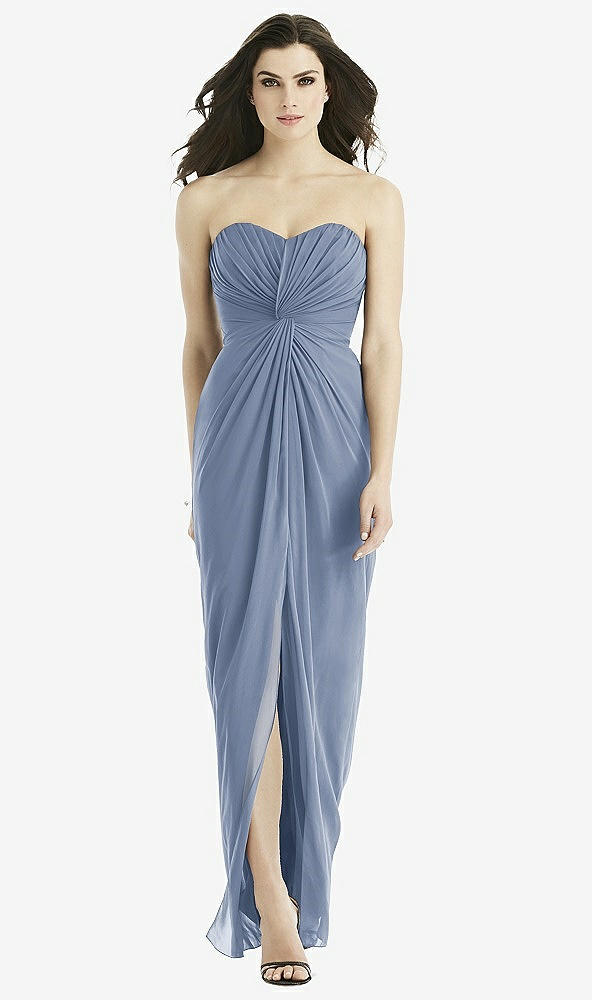 Front View - Larkspur Blue Studio Design Bridesmaid Dress 4523
