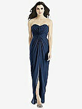 Front View Thumbnail - Midnight Navy Studio Design Bridesmaid Dress 4523