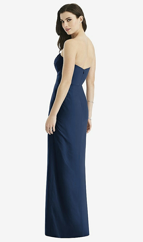 Back View - Midnight Navy Studio Design Bridesmaid Dress 4523