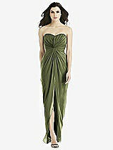 Front View Thumbnail - Olive Green Studio Design Bridesmaid Dress 4523