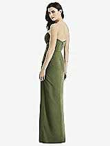 Rear View Thumbnail - Olive Green Studio Design Bridesmaid Dress 4523