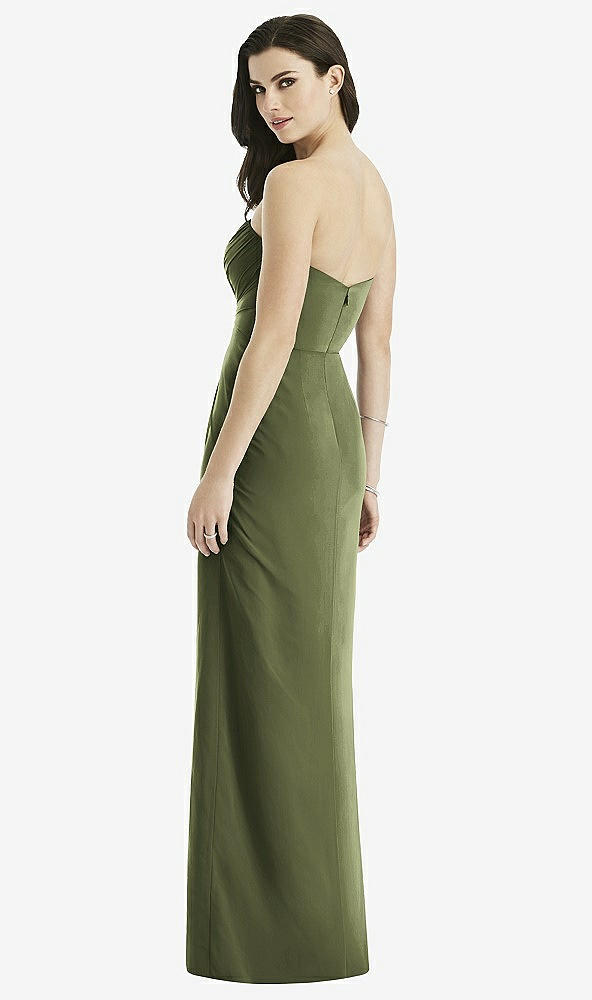Back View - Olive Green Studio Design Bridesmaid Dress 4523