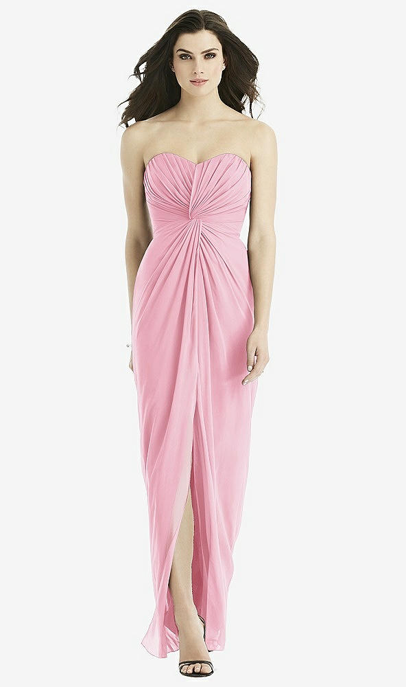 Front View - Peony Pink Studio Design Bridesmaid Dress 4523