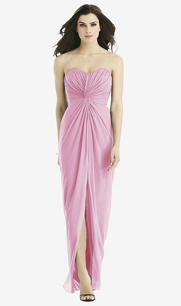 Front View - Powder Pink Studio Design Bridesmaid Dress 4523