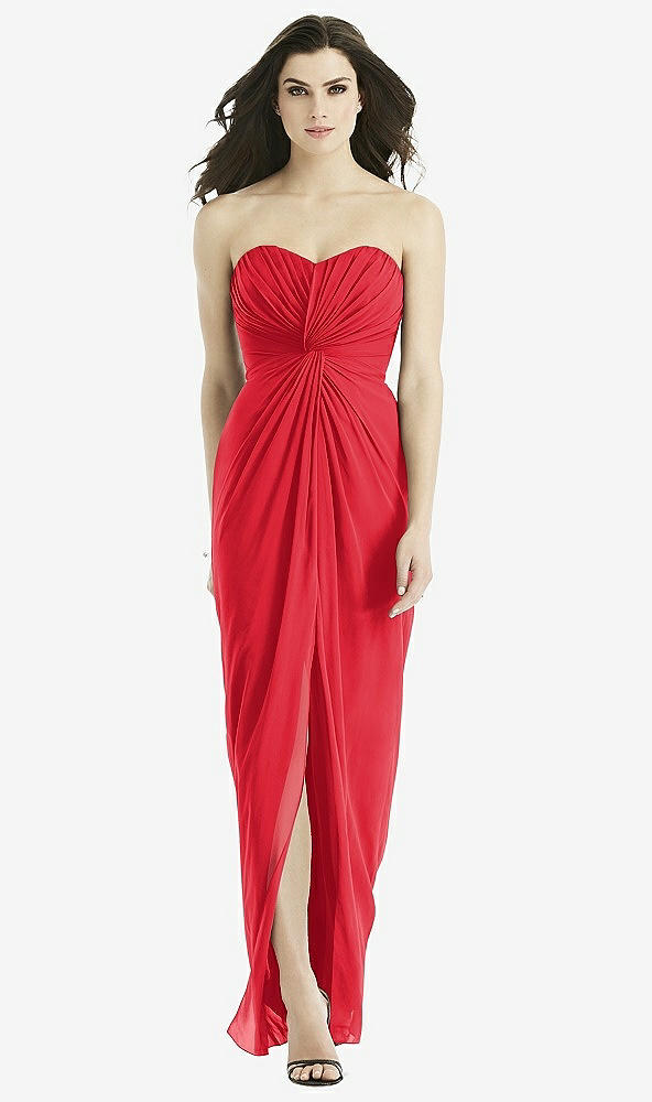 Front View - Parisian Red Studio Design Bridesmaid Dress 4523