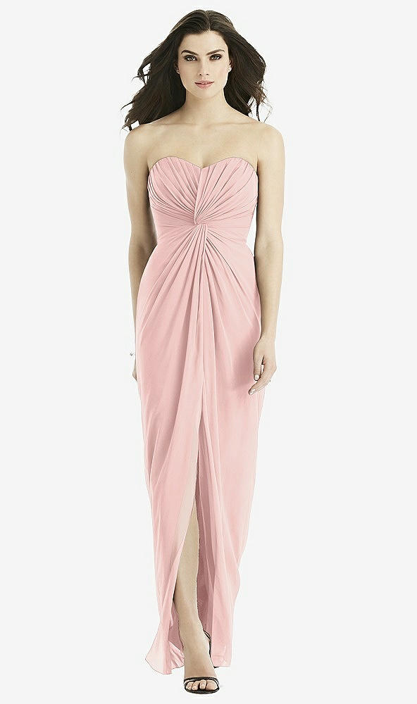 Front View - Rose - PANTONE Rose Quartz Studio Design Bridesmaid Dress 4523