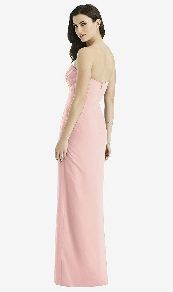 Back View - Rose - PANTONE Rose Quartz Studio Design Bridesmaid Dress 4523