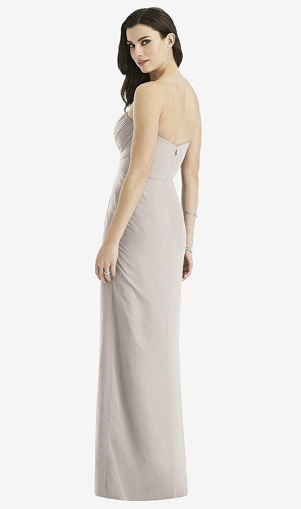 Back View - Taupe Studio Design Bridesmaid Dress 4523