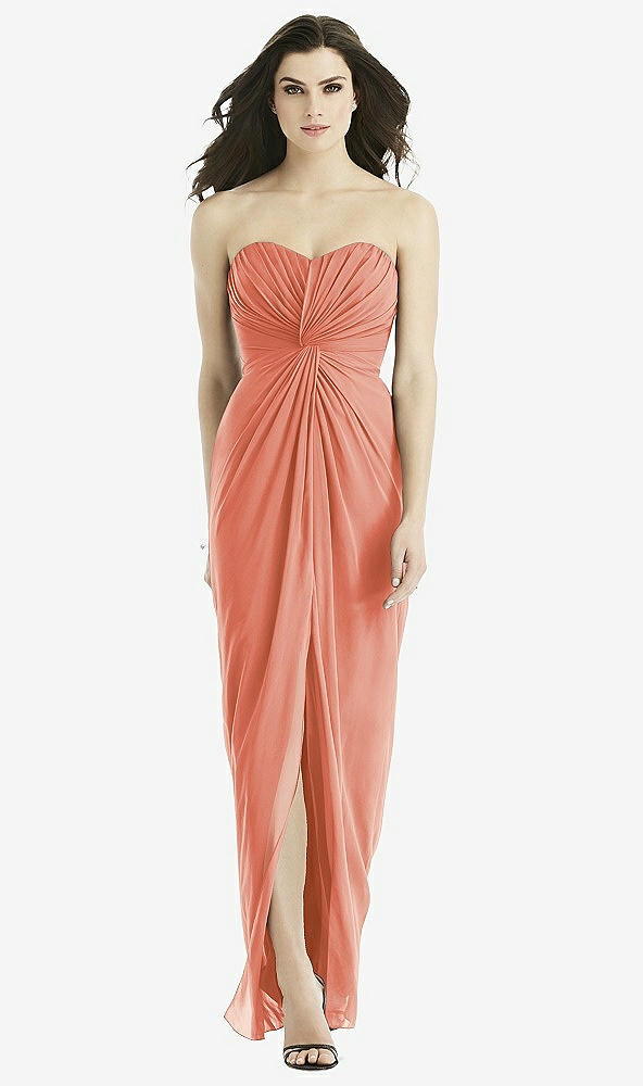 Front View - Terracotta Copper Studio Design Bridesmaid Dress 4523
