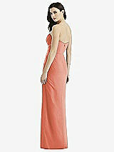 Rear View Thumbnail - Terracotta Copper Studio Design Bridesmaid Dress 4523