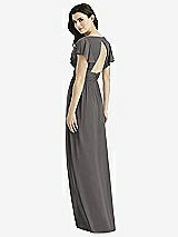 Rear View Thumbnail - Caviar Gray Studio Design Bridesmaid Dress 4526