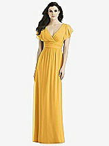 Front View Thumbnail - NYC Yellow Studio Design Bridesmaid Dress 4526